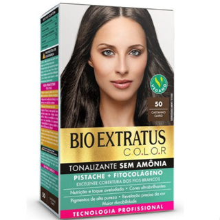 BIO EXTRATUS TONALIZANTE  N 50   135g (CASTANHO CLARO) em Oferta na Shopee