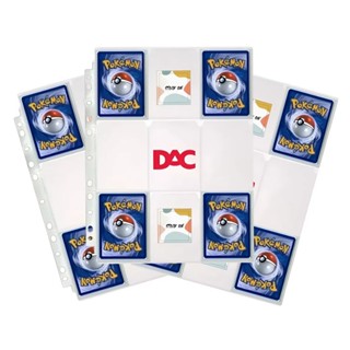 Folha de Fichário para cartas TCG - Pokémon - Magic - 3x3 e 2x2 em Oferta na Shopee