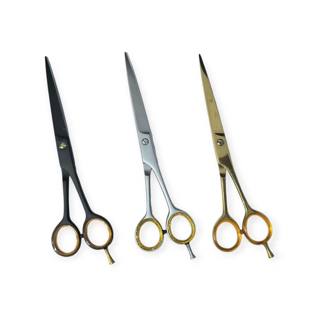 Tesoura Profissionais para Cabelereiro e Barbeiro 7 Polegadas em Oferta na Shopee