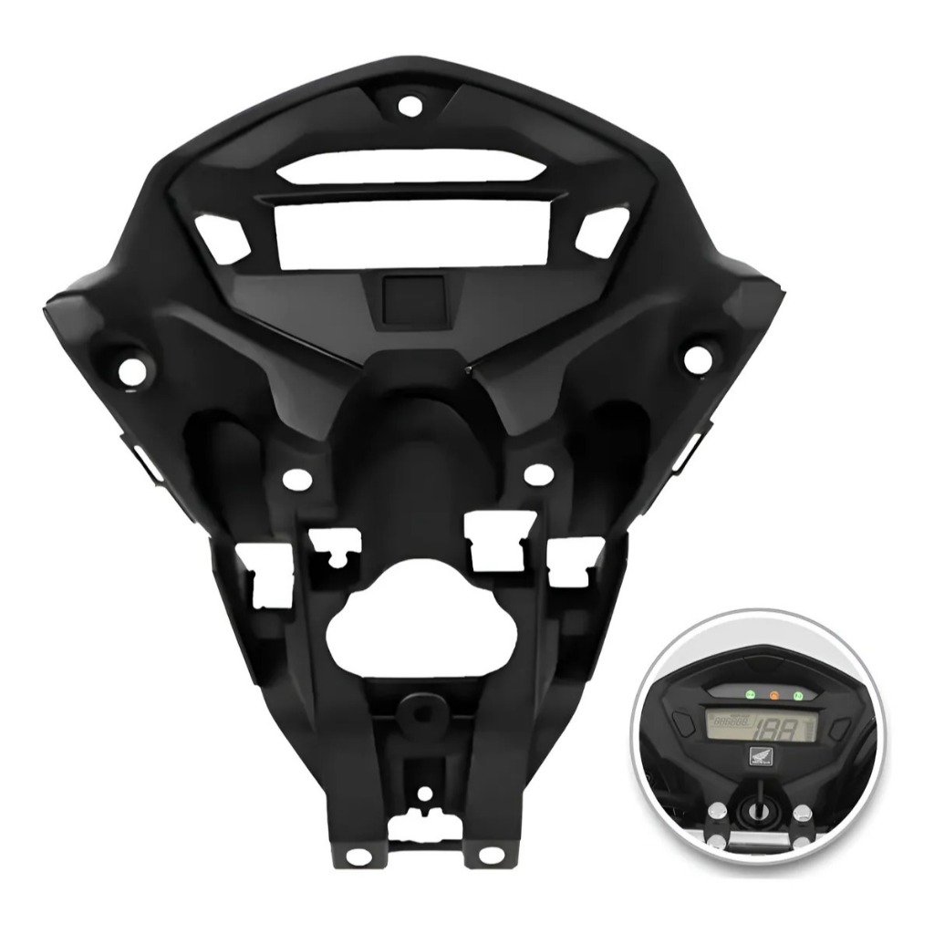 CARCAÇA DO PAINEL SUPERIOR TITAN/FAN 150 14-15/START 150 2015 - ( ARANHA ) - 2 BOTOES - PRO TORK