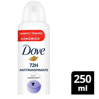 Desodorante Antitranspirante Aerossol Dove Invisible Care 250ml em Oferta na Shopee