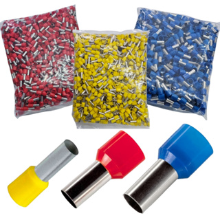 300X Terminal Tubular Ilhos 6mm / 10mm / 16mm (100pçs de Cada) em Oferta na Shopee