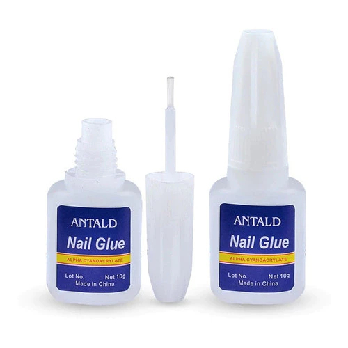 Kit Unha Postiça Realista ALMOND/BAILARINA - Leitosa ou Transparente + Cola com Pincel + Contador de Tips + Lixa — imagem 2 de 2