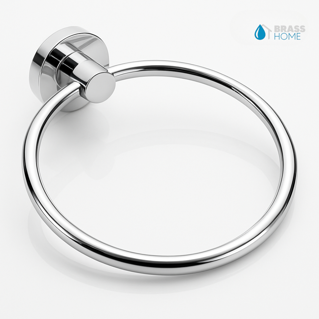 Porta Toalha Rosto Argola Stander Suporte Toalheiro Acessório para Banheiro Alumínio Lavabo em Oferta na Shopee