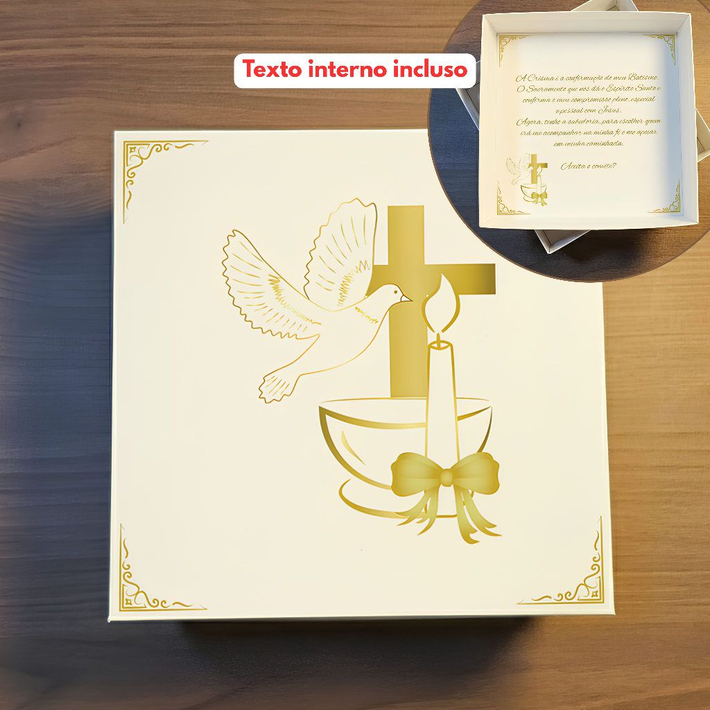 Convite Madrinha de Crisma: Onde Comprar | BuscaProdutos