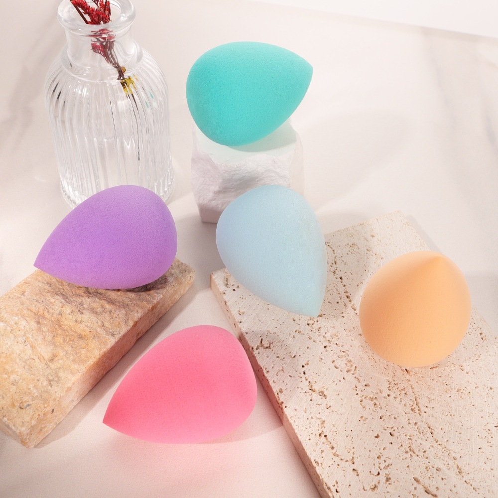 Kits 3/6 Esponja Gota para Maquiagem Base e Corretivo facial limitado