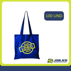 Kit 100 Unid Sacola Ecobag Em Tnt Med 40x40cm Personalizada