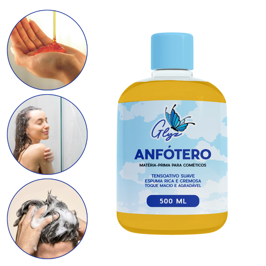 Base Multifuncional: Anfótero Glyz para Cosméticos Suaves e Eficientes