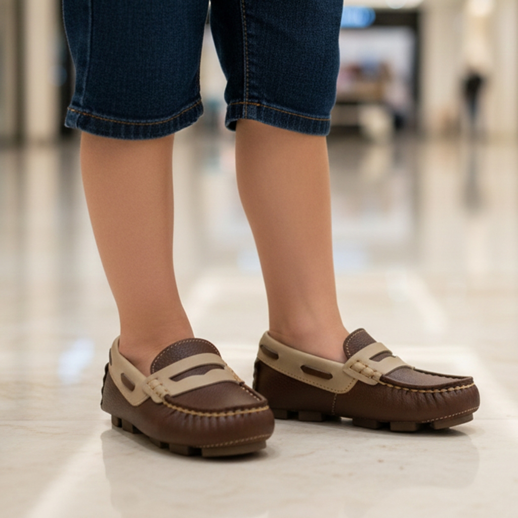Mocassim Marinheiro Infantil Batizado Masculino Menino Calçado Sapato Social Casual Aniversário