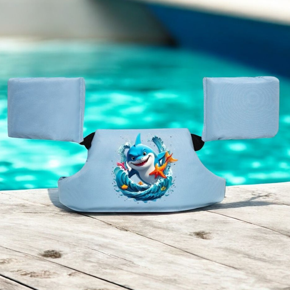 Boia Colete Salva-vidas Infantil Nemo Com Boia Auxiliar RK 01