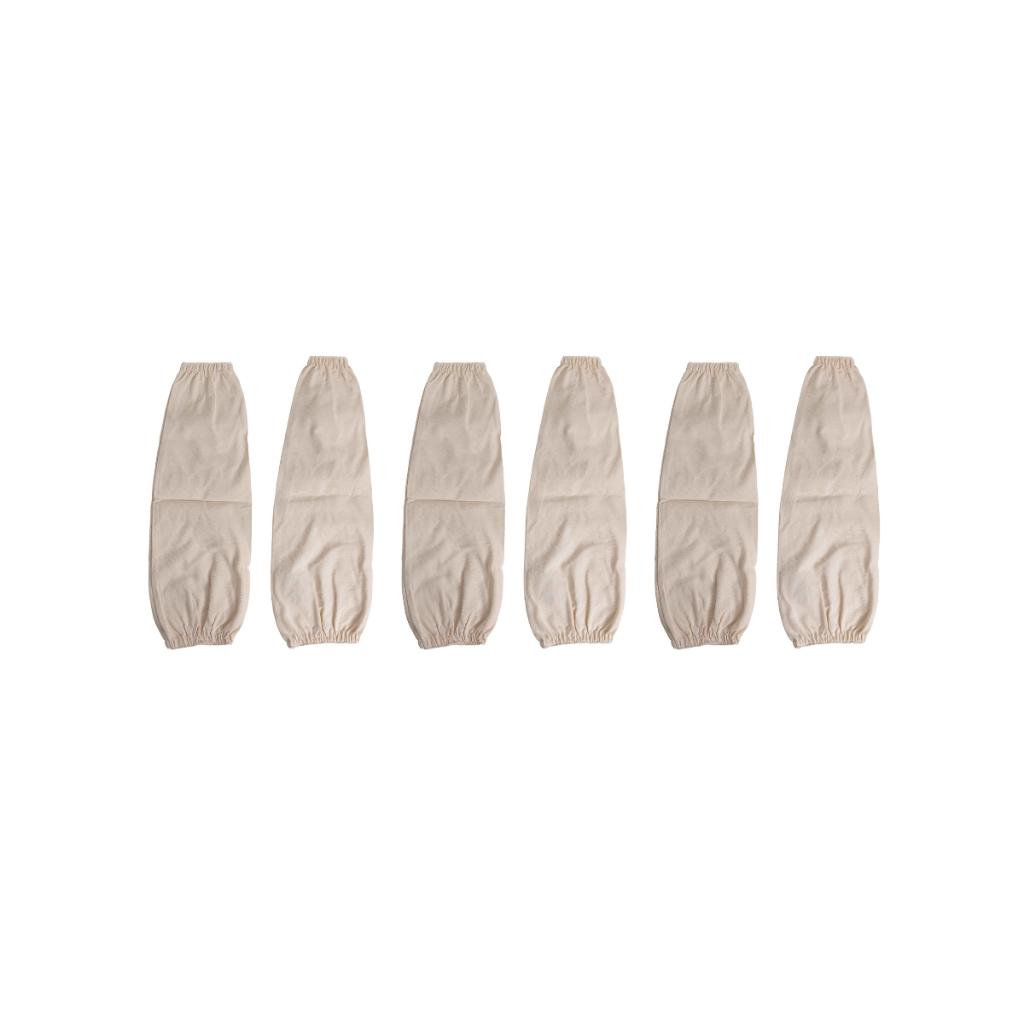 Kit 3 Mangotes Lona Com Punho Elástico 50cm Ca 38734 Proteção JM 702 Industria Metalurgica Manutenção