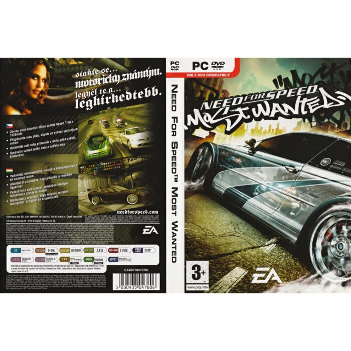 Need for Speed: Most Wanted para Pc ou Notebook com capa pen drive