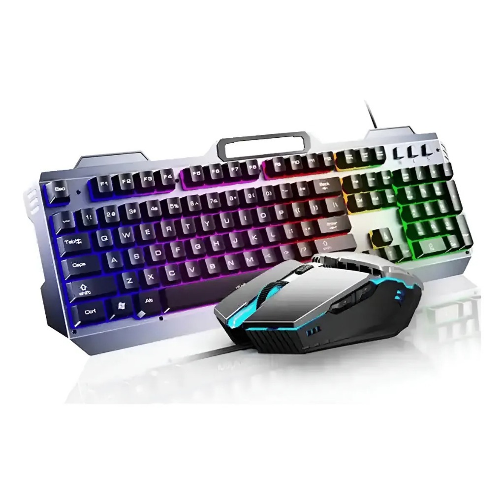 Kit Gamer Exbom Bk-g3000 Teclado e Mouse Rgb Iluminação Led, Ajuste Dpi e Acabamento em Metal Gamer Profissional — R$ 99,87 em Shopee