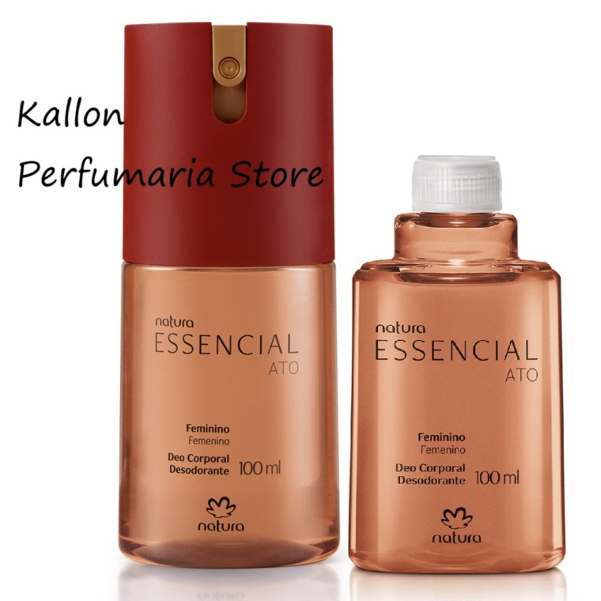 Desodorante Corporal Essencial Ato Feminino 100 ml, Floral Intenso, Natura Cosméticos