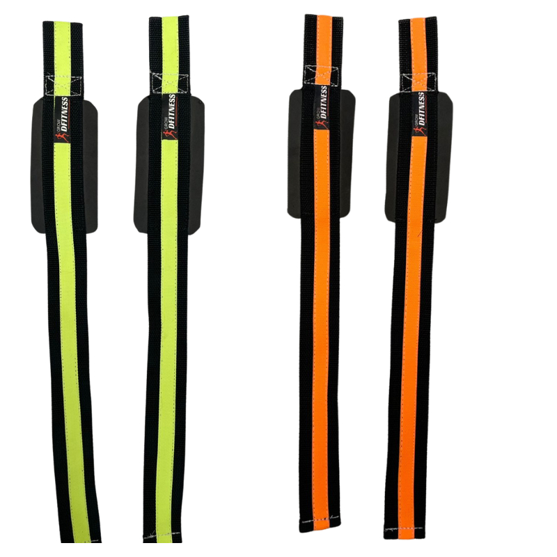 Par De Tala STRAP Poliéster e v a  Academia Levantamento Peso Cross fitness emagrece musculação