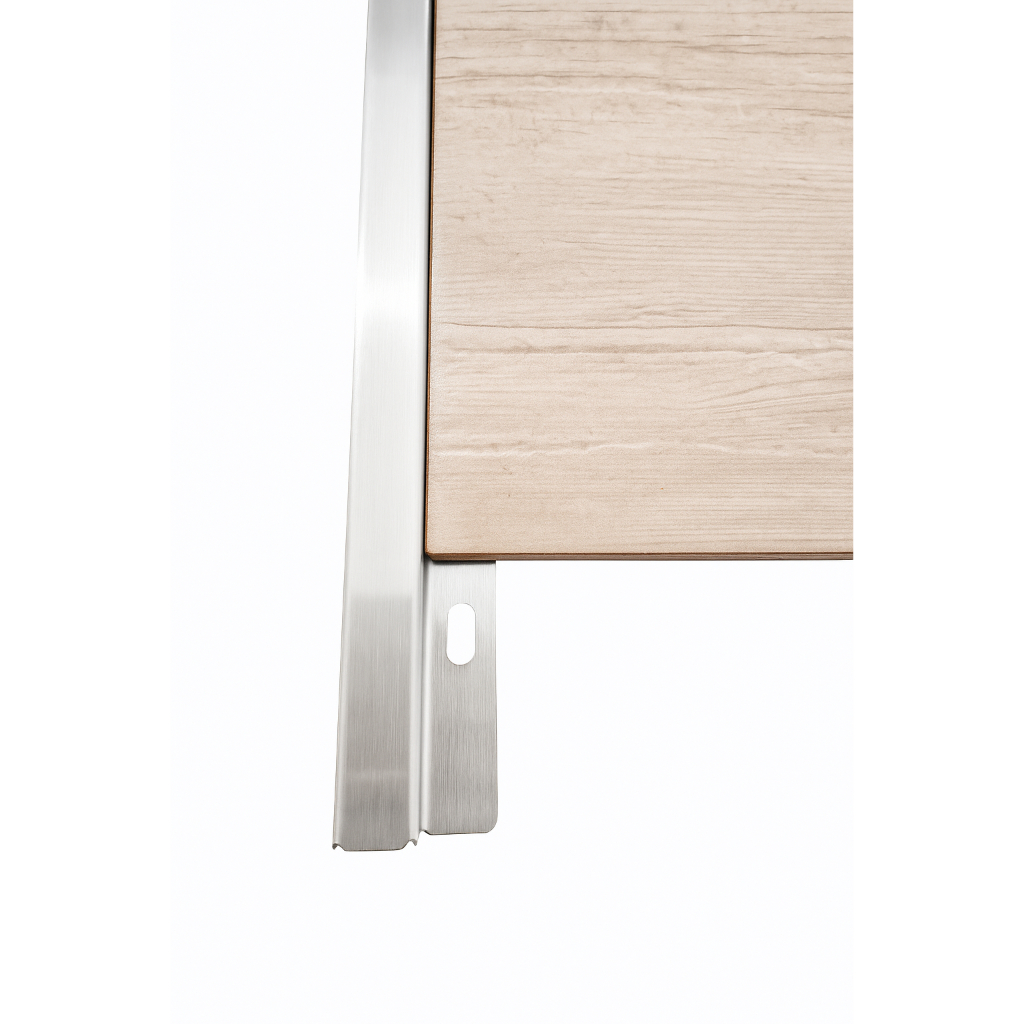 Kit 2 Perfil P 1,00m Suporte Soleira Transição Piso Acabamento Filete em Inox Metálico Divisor em Oferta na Shopee