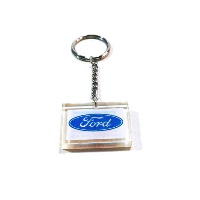 Chaveiro antigo Ford Bertoldi Pelotas anos 70 Corcel Maverick Rural Willys
