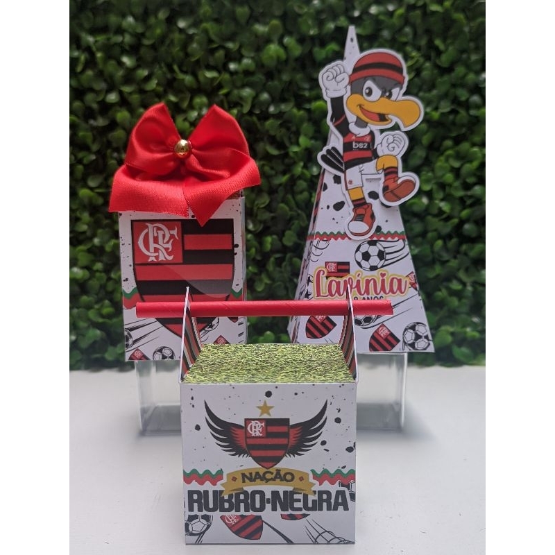 Kit festa personalizado Flamengo- Lembrancinhas personalizadas-caixinhas personalizadas- personalizados para festa