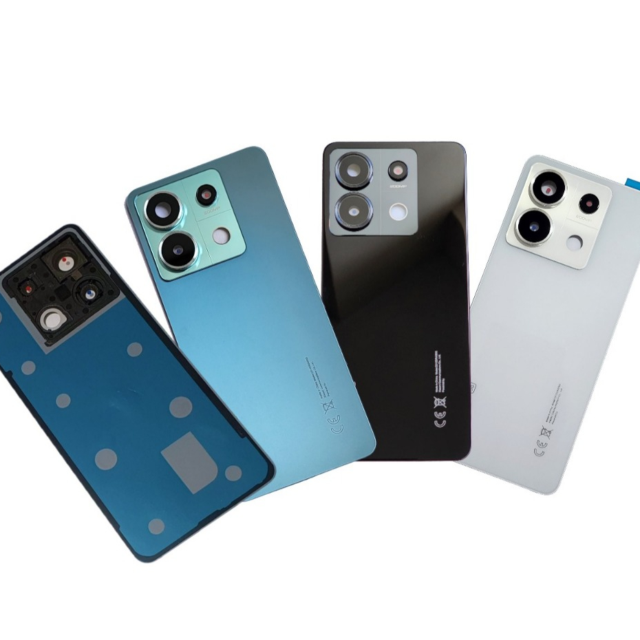 Tampa Traseira PARA Redmi NOTE 13 PRO 5G - 2312DRA50G, Fundo de vidro com lente para Substituição em Oferta na Shopee