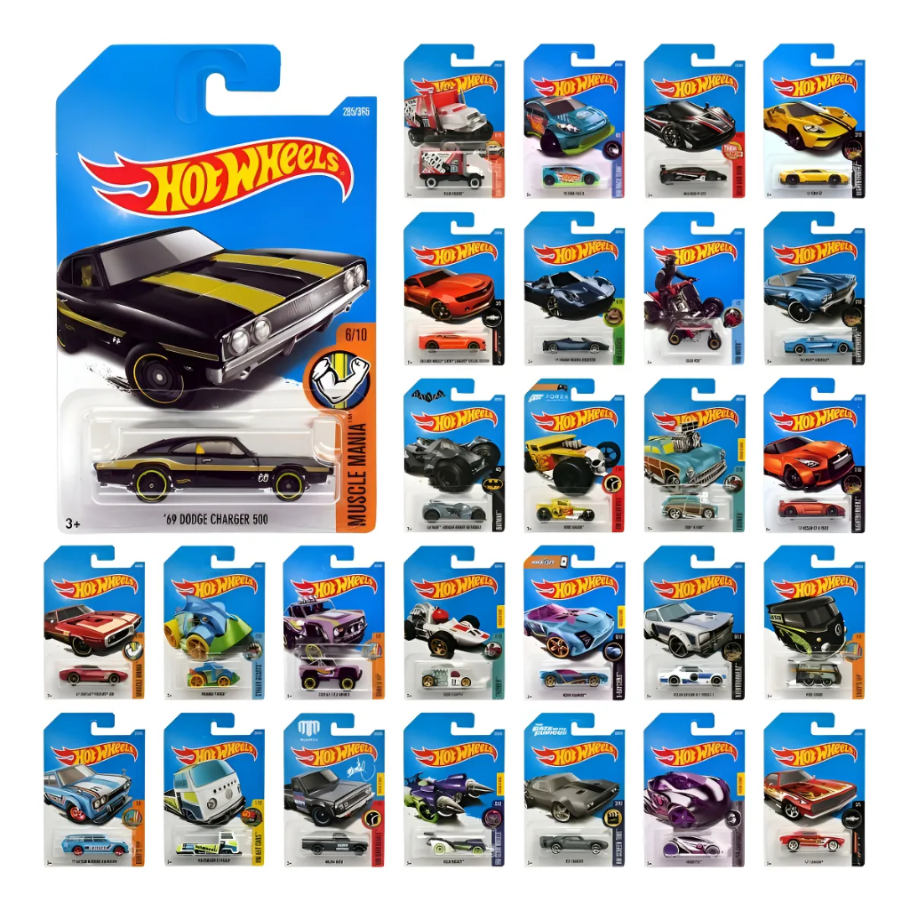 Carrinho Hot Wheels 1:64 Miniatura Sortido - Mattel C4982