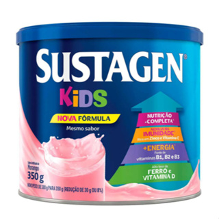 Suplemento Infantil Sustagen Kids a partir de 3 anos Morango 350g em Oferta na Shopee