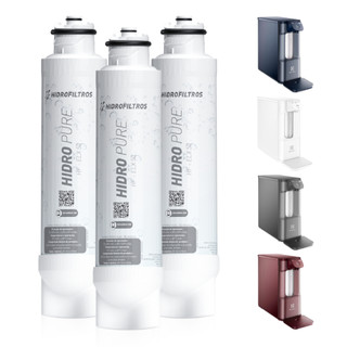 1, 2 ou 3 Refil Purificador Água Compatível Filtro Electrolux PE12, PE12P, PC02 Alta Qualidade