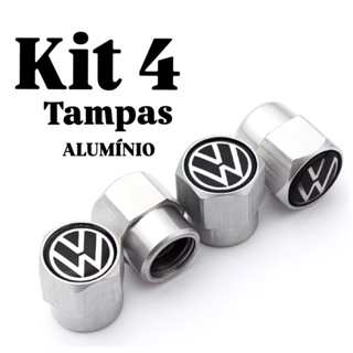 Tampa Bico Pneu Válvula Compatível todos VW Volkswagen Fusca Kombi Amarok Gol Golf Kombi Fox UP em Oferta na Shopee