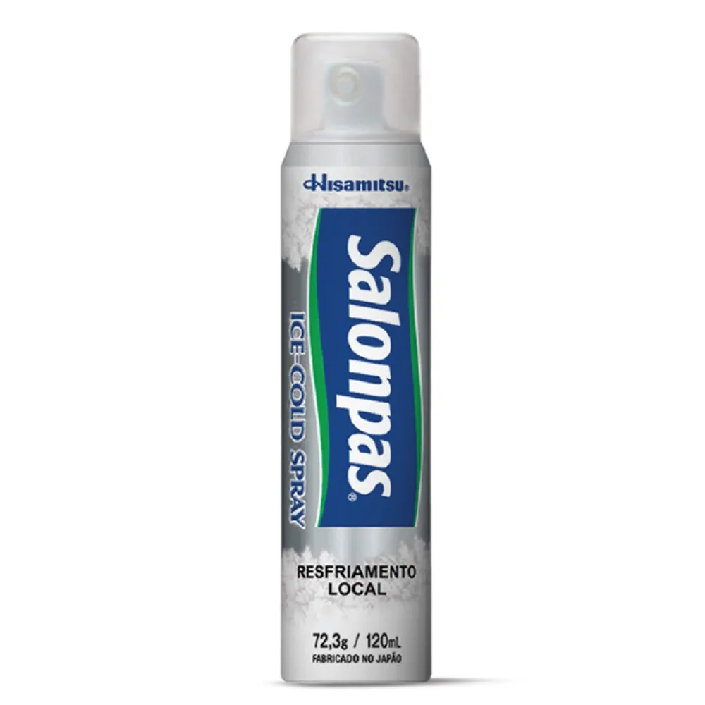 SALONPAS ICE COLD SPRAY 120ML em Oferta na Shopee