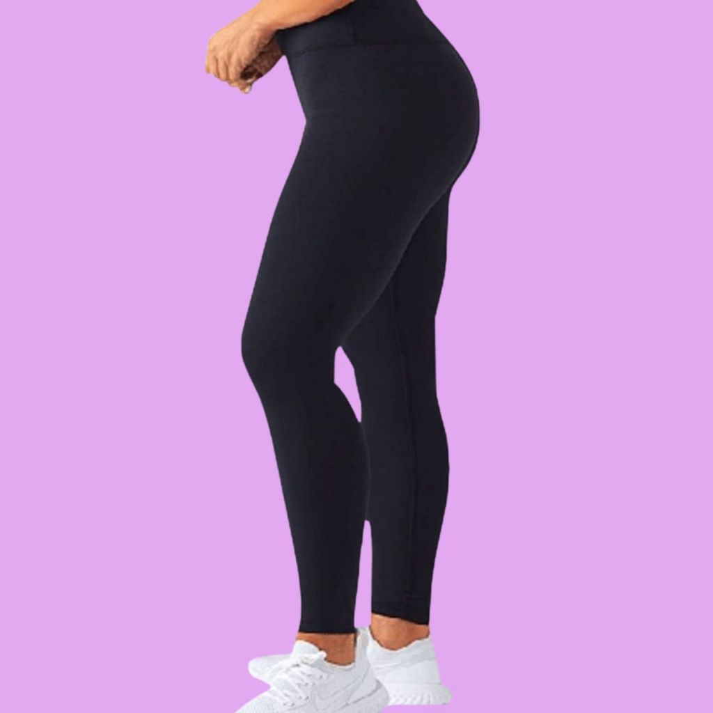 Kit 5 Calça Legging Feminina Fitness Academia  Básica Levanta Bumbum Cintura Alta