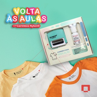 Carimbo para TECIDO - Nykon 302 Personalizado em Oferta na Shopee