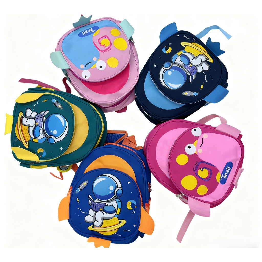 Mochila Infantil Escolar Menino Menina Bolsa Resistente RG10999-1