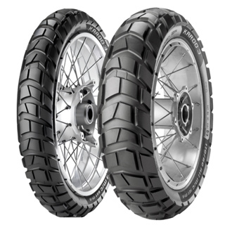 Par Pneu 90/90-21 + 150/70-18 Karoo 3 Metzeler Moto em Oferta na Shopee