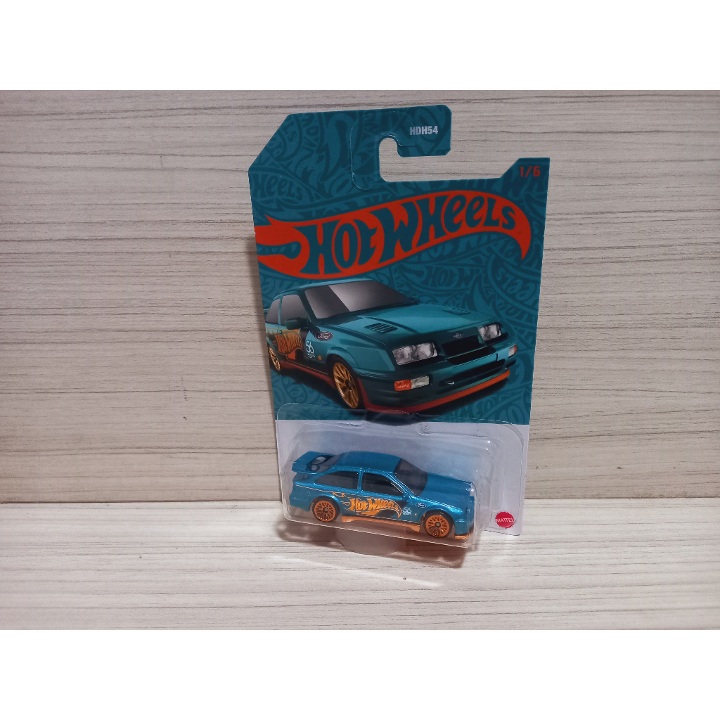 hot wheels 56 anos 87 ford sierra cosworth mattel original