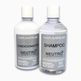 Shampoo + Condicionador Neutro 500mL Natukapilar em Oferta na Shopee