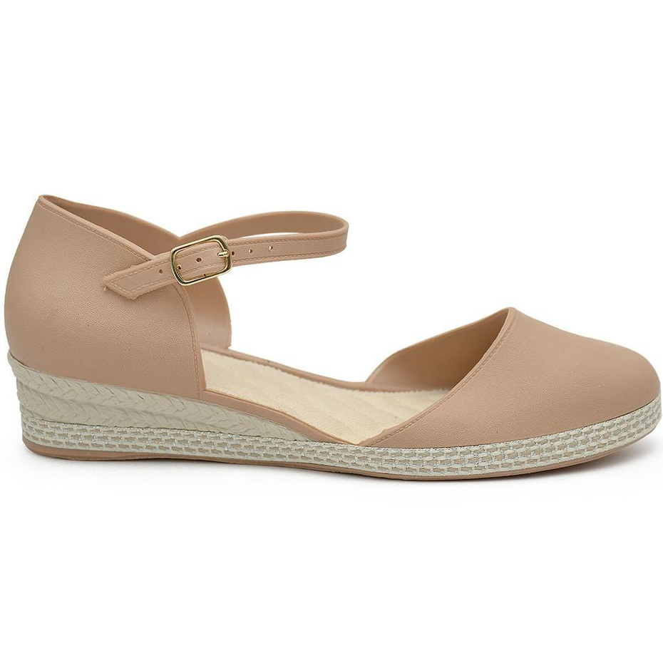 Sandália Plataforma Feminina Adulto Anabela Juta Casual Elegante Solado firme e antiderrapante em Oferta na Shopee