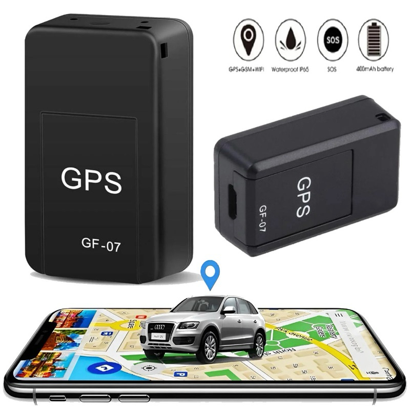 Rastreador GPS GF-07 Veicular Mini Smart Magnético Microfone Gravador Utiliza Chip de Celular Localizador Veicular