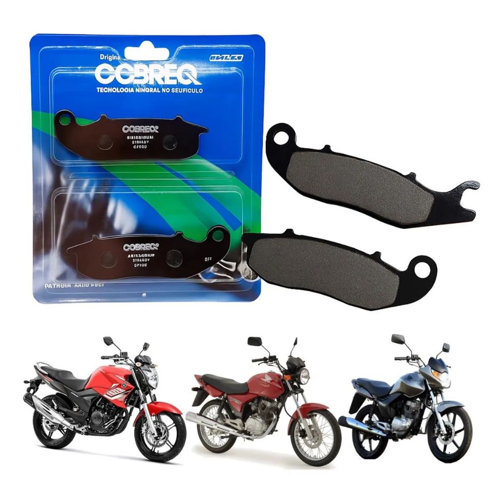 Pastilha De Freio Dianteira n949 Cg 150 Fan  Titan 150 Cobreq Original
