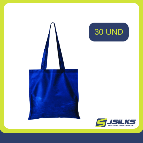 Kit 30 Unid Sacola Ecobag Em Tnt Reutilizável Medida 30x30cm em Oferta na Shopee