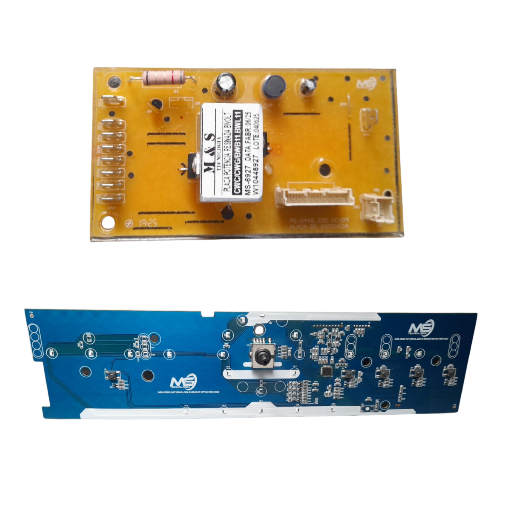 Placa Potencia e Interface compatível Lavadora modelo Brastemp Bwl11a W10301604