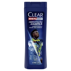 Shampoo Clear Men Hidratação Campeã Vini Jr. Com 200ml