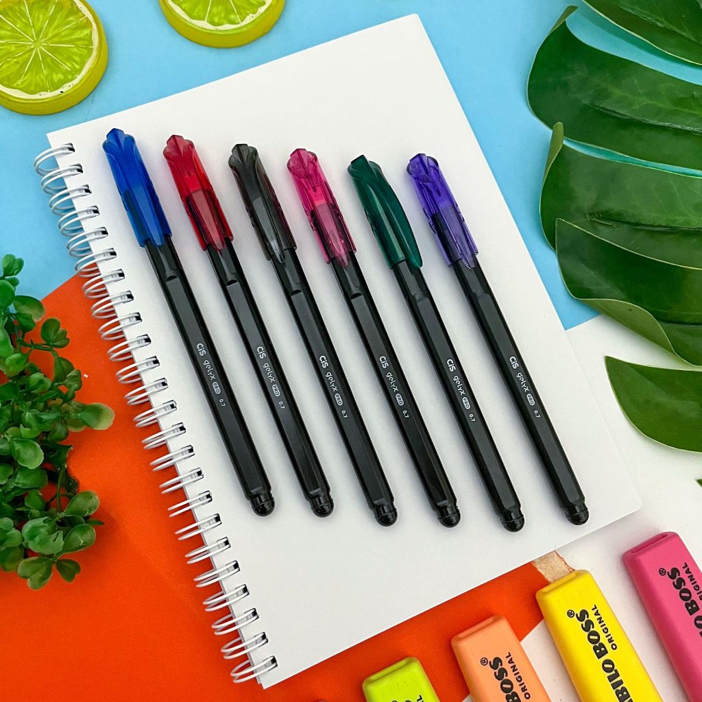 Caneta Esferográfica Gel 0.7 Gelyx Pro - Cis em Oferta na Shopee