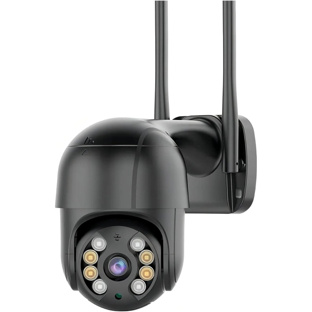 Câmera de Segurança WiFi 1080p A8 Preta IP66 à Prova d’Água Infravermelho Externa em Oferta na Shopee