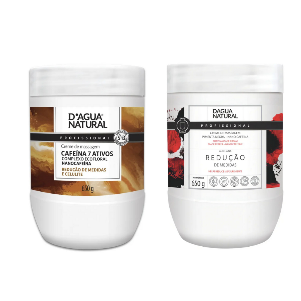 Kit D'água Natural - Pimenta Negra + Cafeína 7 Ativos