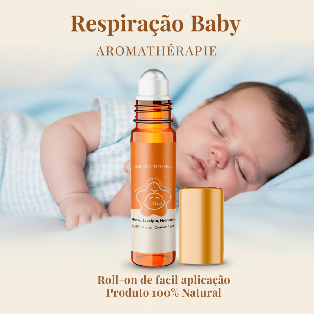 Aromaterapia Respiração Baby Natural Blend Óleos Essenciais Aromathérapie