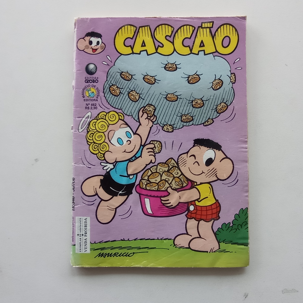 Gibi Cascão nº 462 - Turma da Mônica - Ed. Globo - 2005