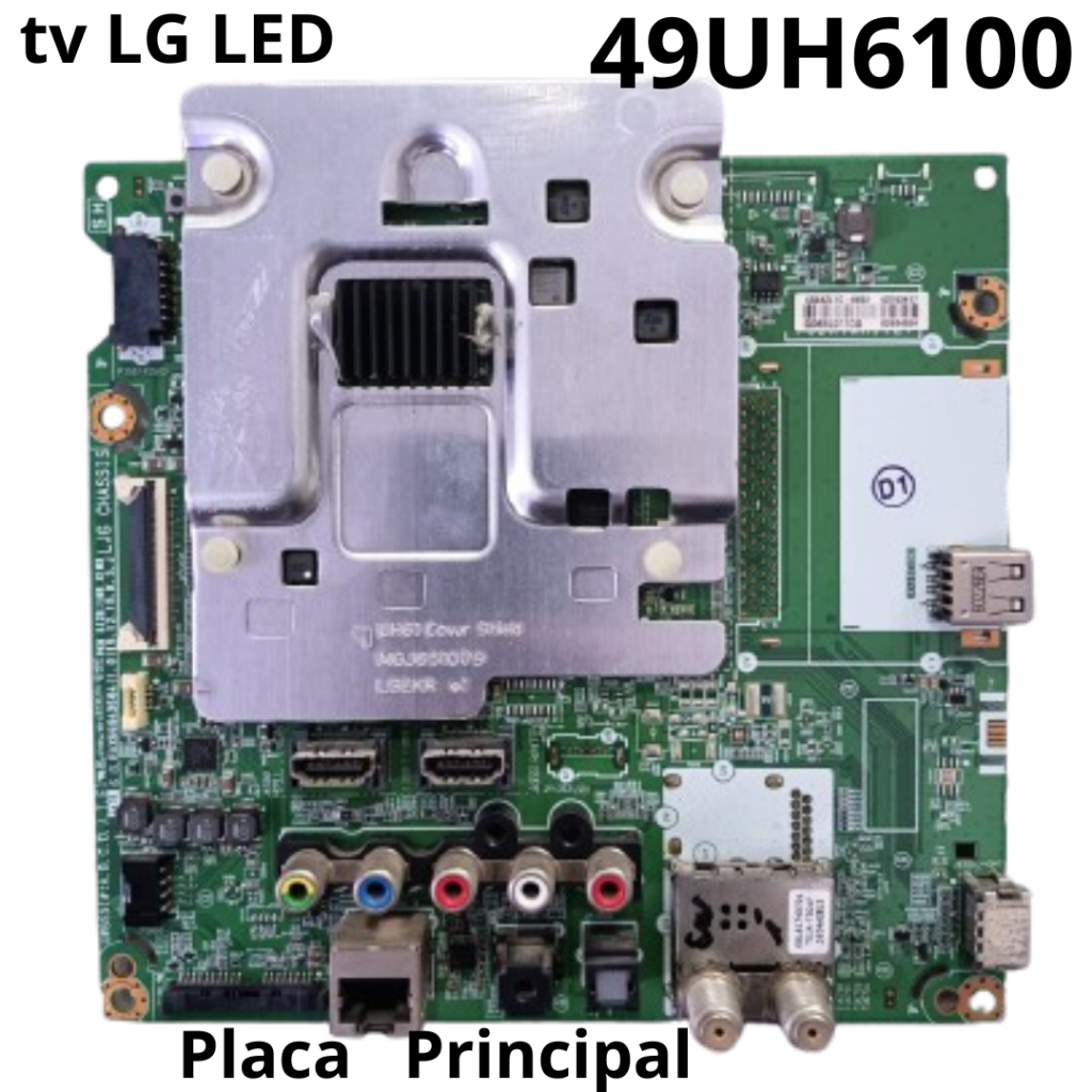 2703 Placa Principal para TV LG LED Mod: 49UH6100