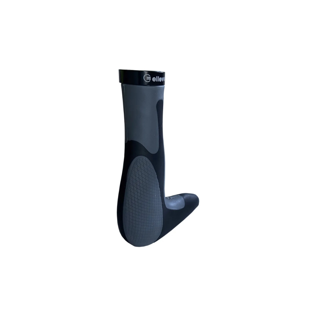 Detalhes do MANOPLA ERGONÔMICA COM BAR END ELLEVE SOFT CINZA