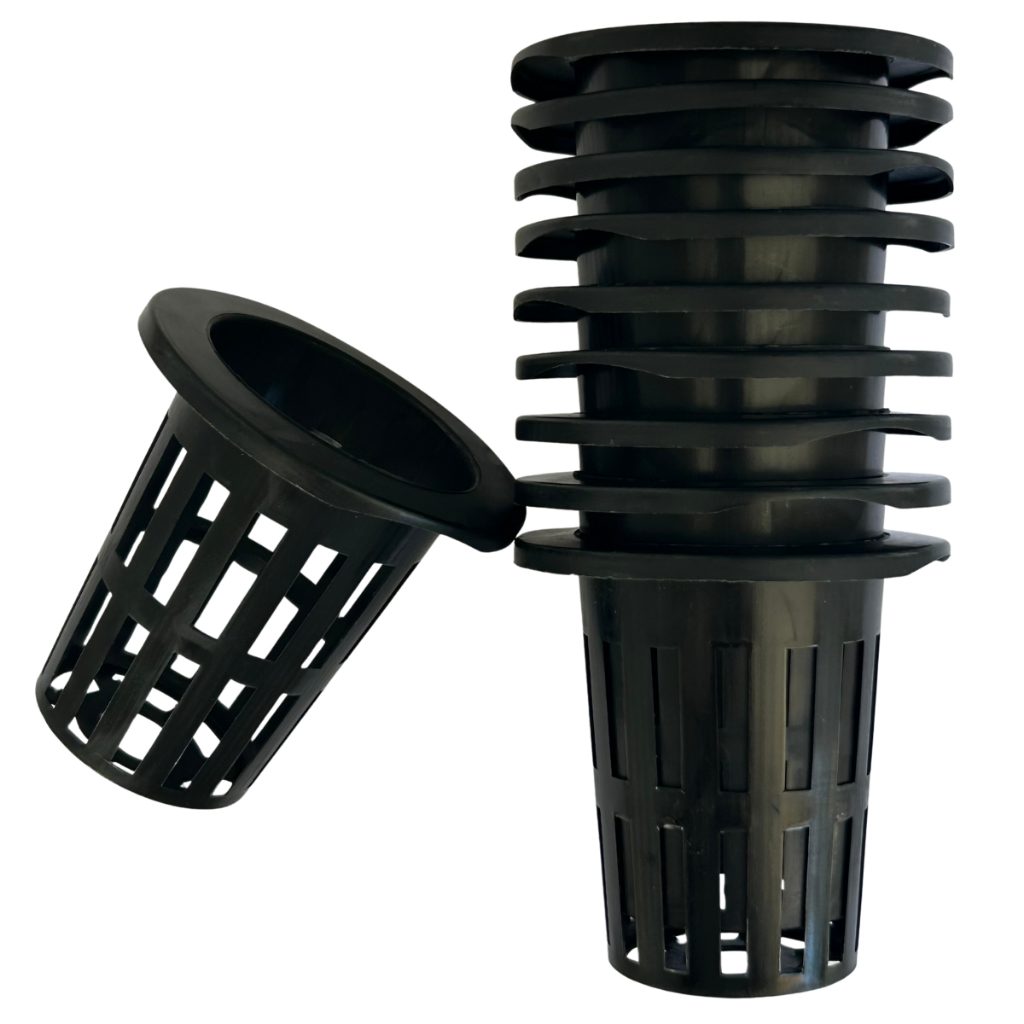 Cestos Netpot T3 Suporte Plantas Hidroponia e Aquaponia Profissional