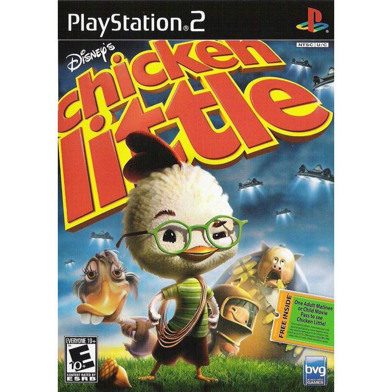 Jogo Chicken Little - PS2 - Playstation 2 desbloqueado