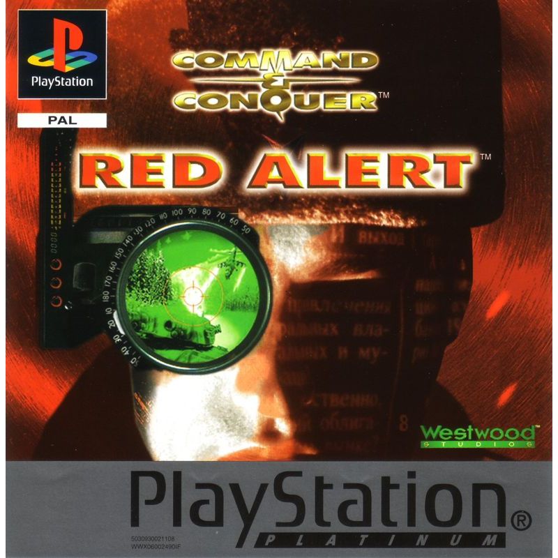 Jogo Command & Conquer Red Alert - PS1 - Playstation 1 desbloqueado